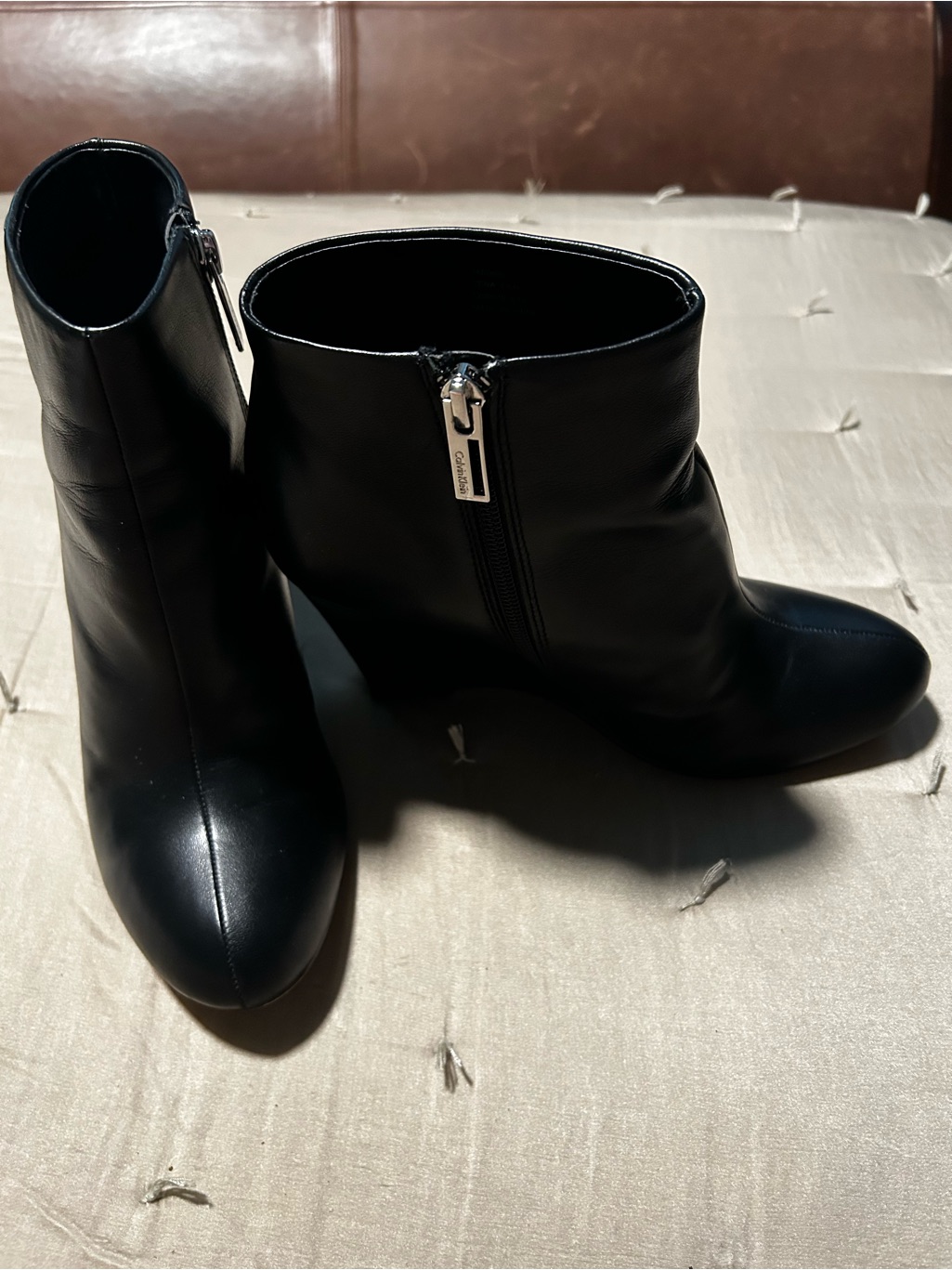 Calvin Klein Wedge Ankle Bootie